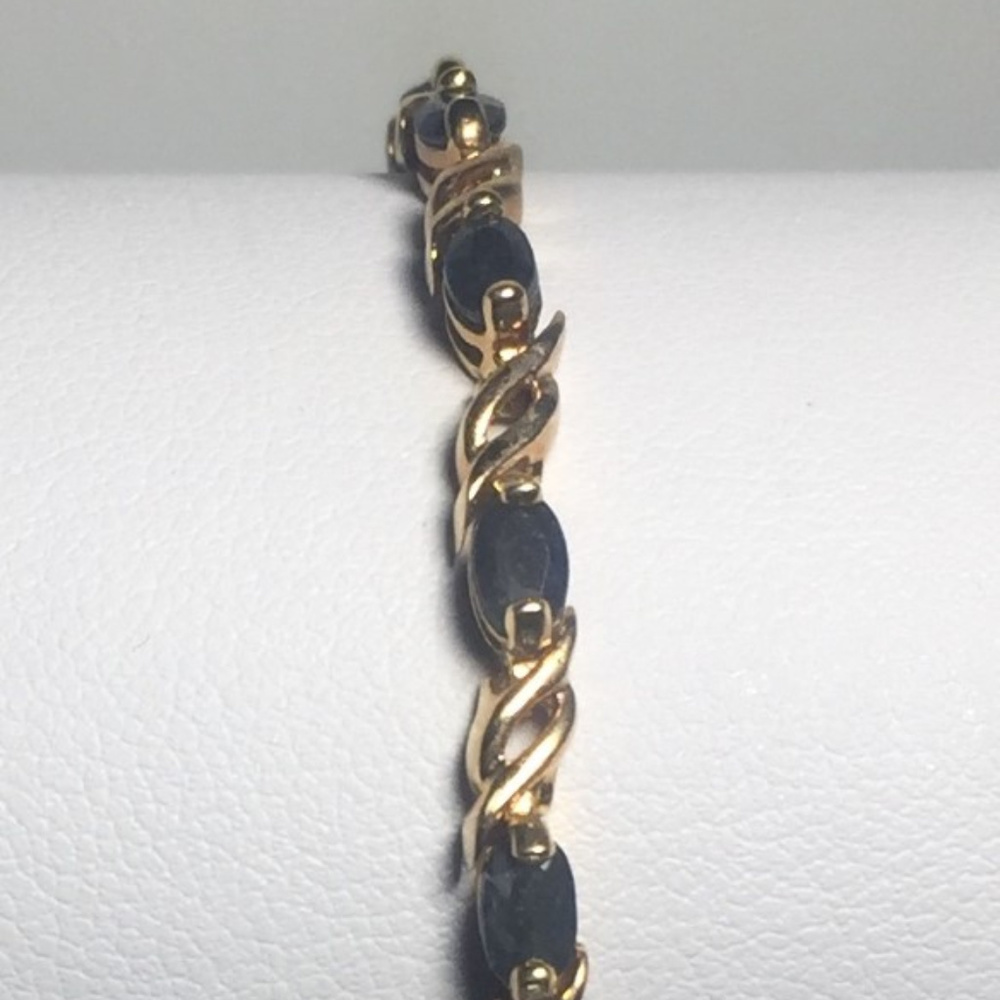 Saphire Tennis Bracelet